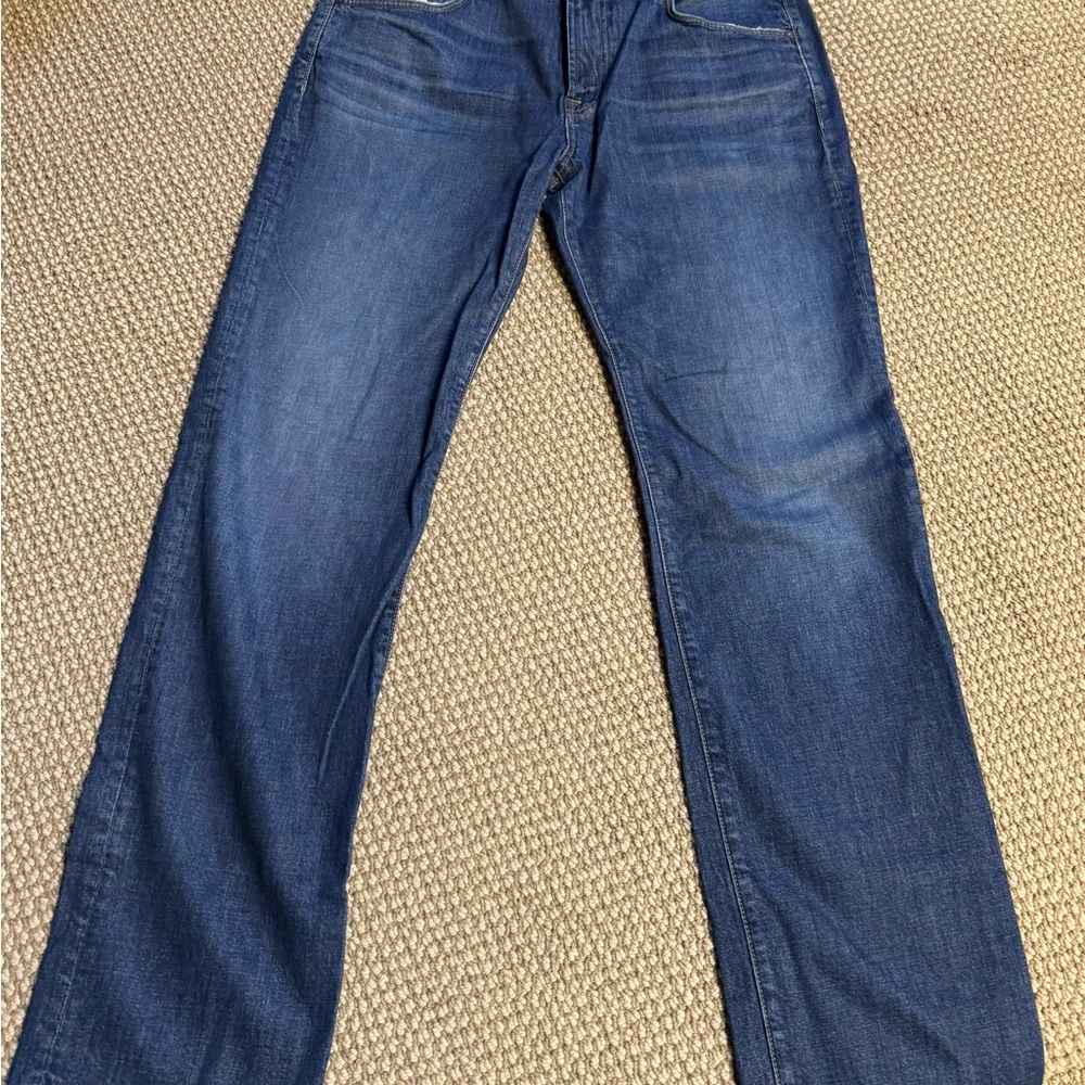 7 For All Mankind Relaxed Fit Blue Jeans